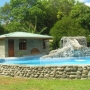Costa Rica, preciosas cabinas de piedra con piscina, agua caliente, a/ac, caballos, etc.