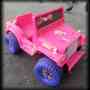 carro eléctrico jeep barbie