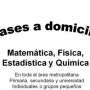 Tutorías/Clases de Matemáticas. Servicio a domicilio. Costa Rica