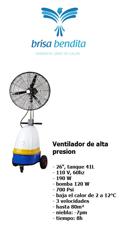 Ventilador Nebulizador / Ventilador De Agua En Santa Cruz ...